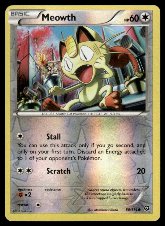LP - Meowth 88 - Reverse - Steam Siege