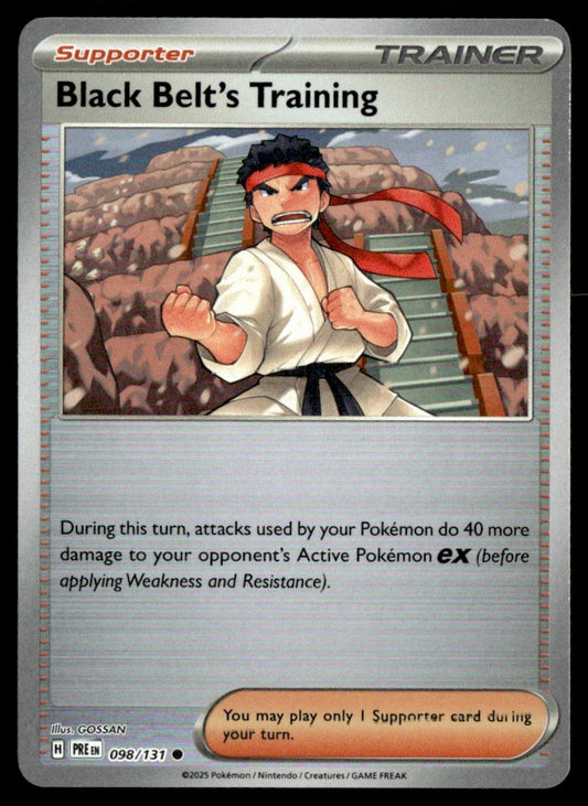 Black Belt's Training (Poke Ball Pattern) 098/131 - Prismatic Evolutions - Scarlet & Violet