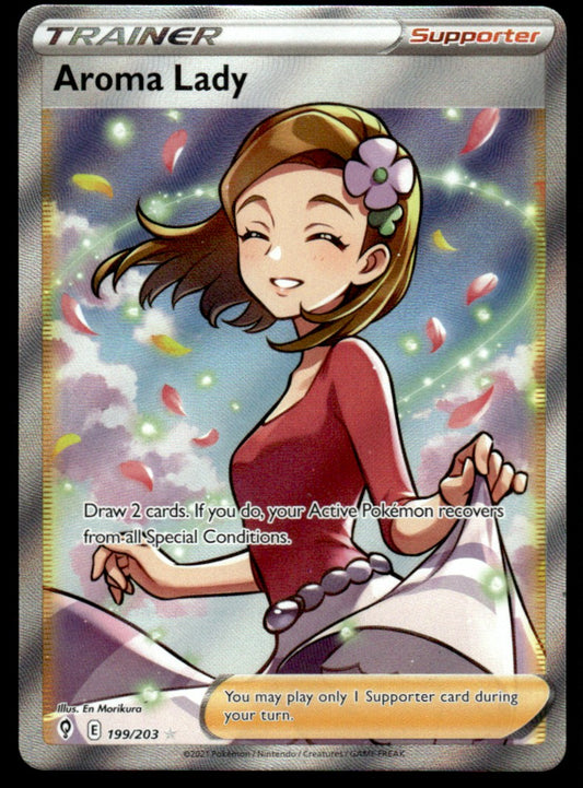 Aroma Lady 199/203 - Evolving Skies - Sword & Shield