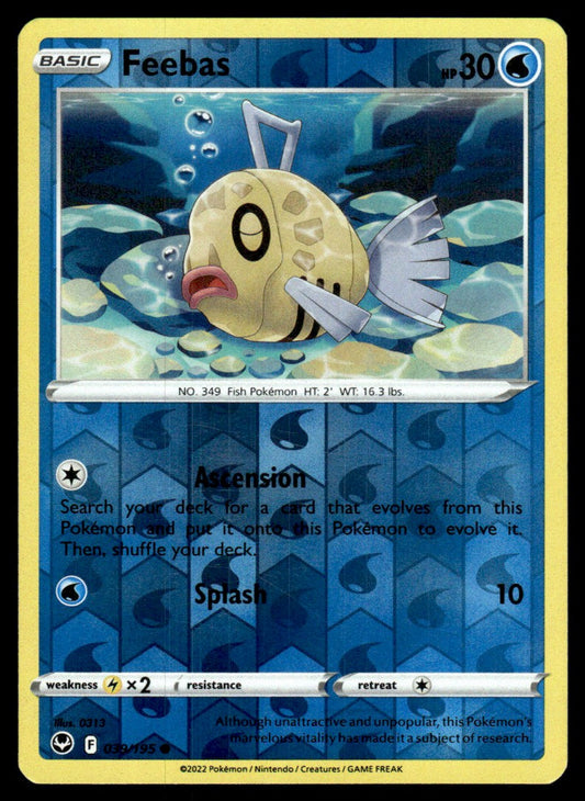 Feebas 039/195 Reverse - Silver Tempest - Sword & Shield
