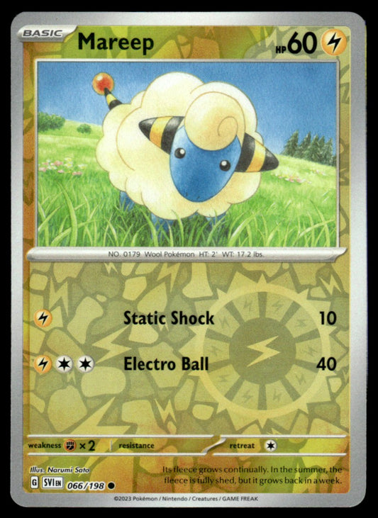 Mareep 066/198 Reverse - Scarlet & Violet Base Set - Scarlet & Violet