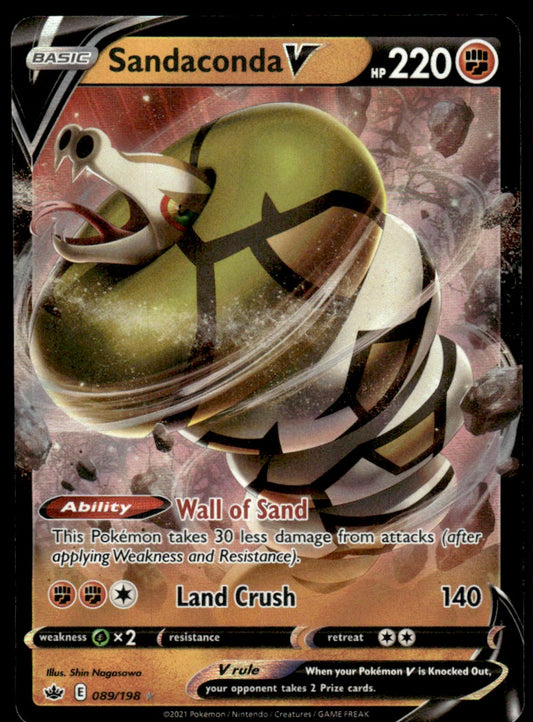 Sandaconda V 089/198 - Chilling Reign - Sword & Shield