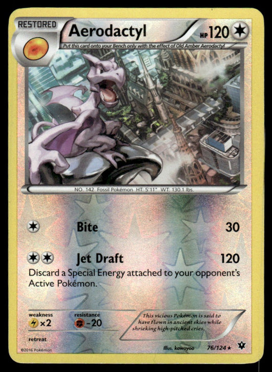 NM - Aerodactyl 76 - Reverse - Fates Collide