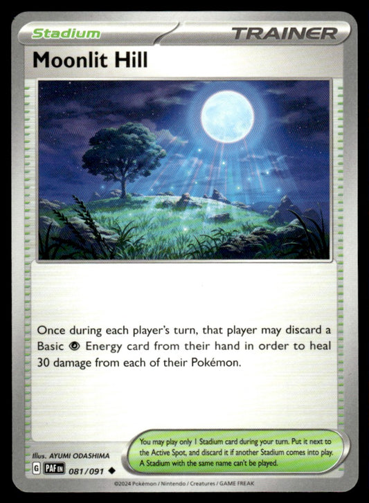 Moonlit Hill 081/091 Uncomon - Paldean Fates - Scarlet & Violet