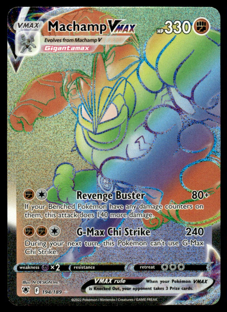 Machamp VMAX 194/189 - Astral Radiance - Sword & Shield