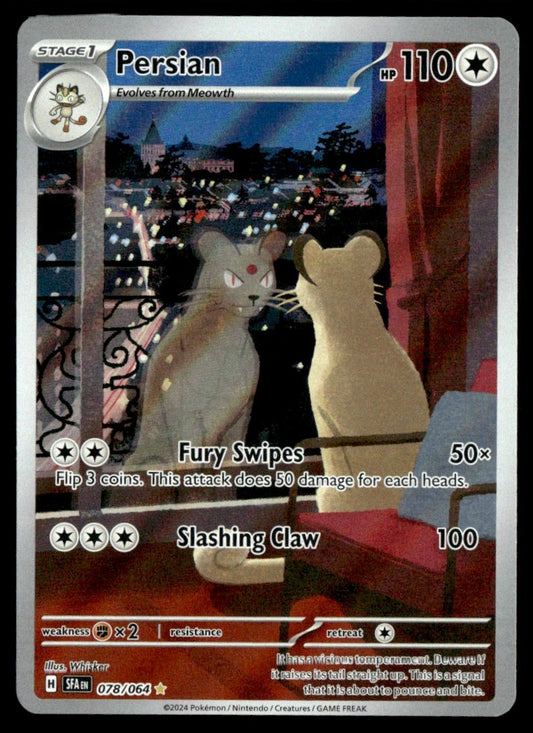 Persian 078/064 - Shrouded Fable - Scarlet & Violet