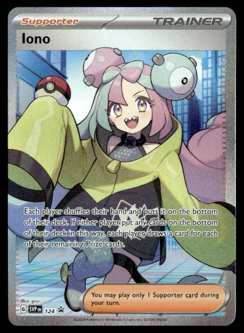 Iono 124/PRSV - Scarlet & Violet Promos - Scarlet & Violet