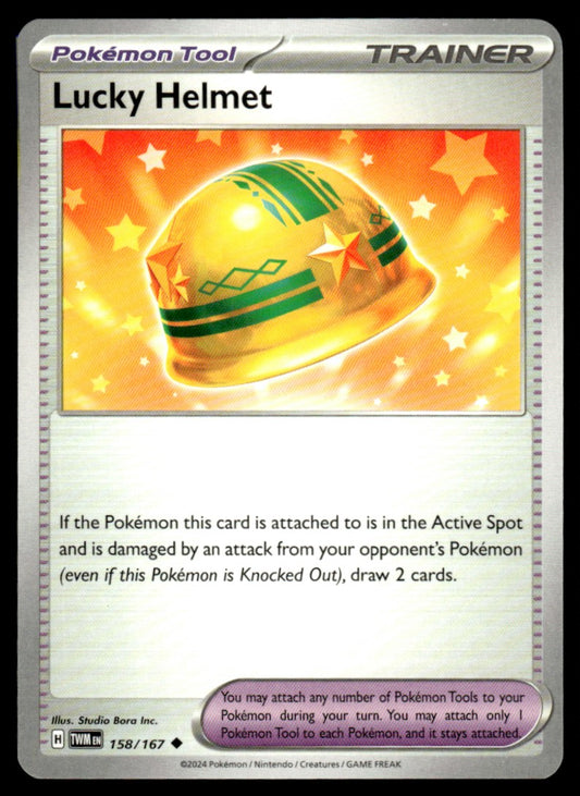 Lucky Helmet 158/167 Uncomon - Twilight Masquerade - Scarlet & Violet