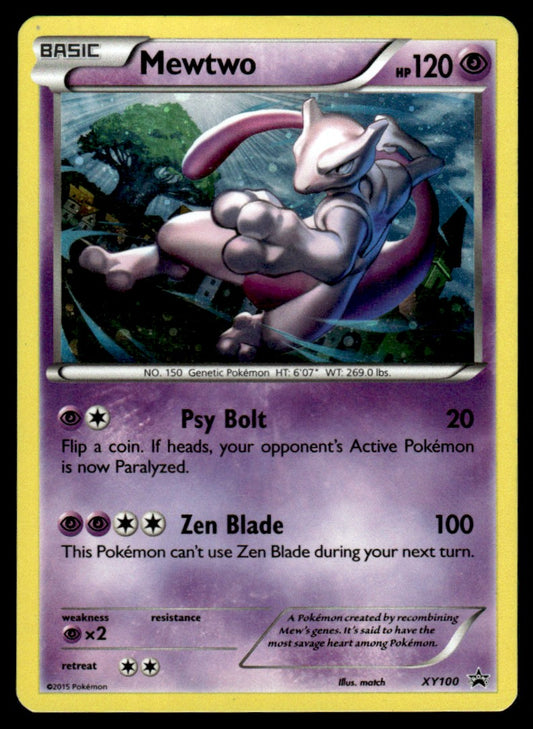 MP - Mewtwo (Cosmo Holo) XY100 - Holo - XY Promos