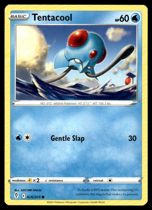 Tentacool 026/203 Comun - Evolving Skies - Sword & Shield