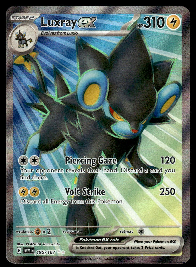 Luxray ex 195/167 - Twilight Masquerade - Scarlet & Violet