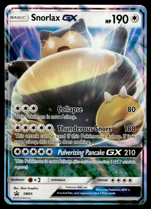 NM Snorlax-GX SM05 - Sun & Moon Promos