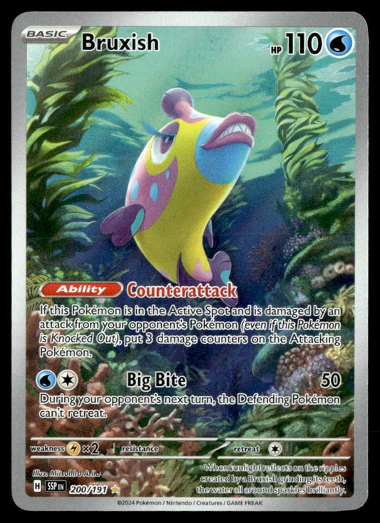 Bruxish 200/191 - Surging Sparks - Scarlet & Violet