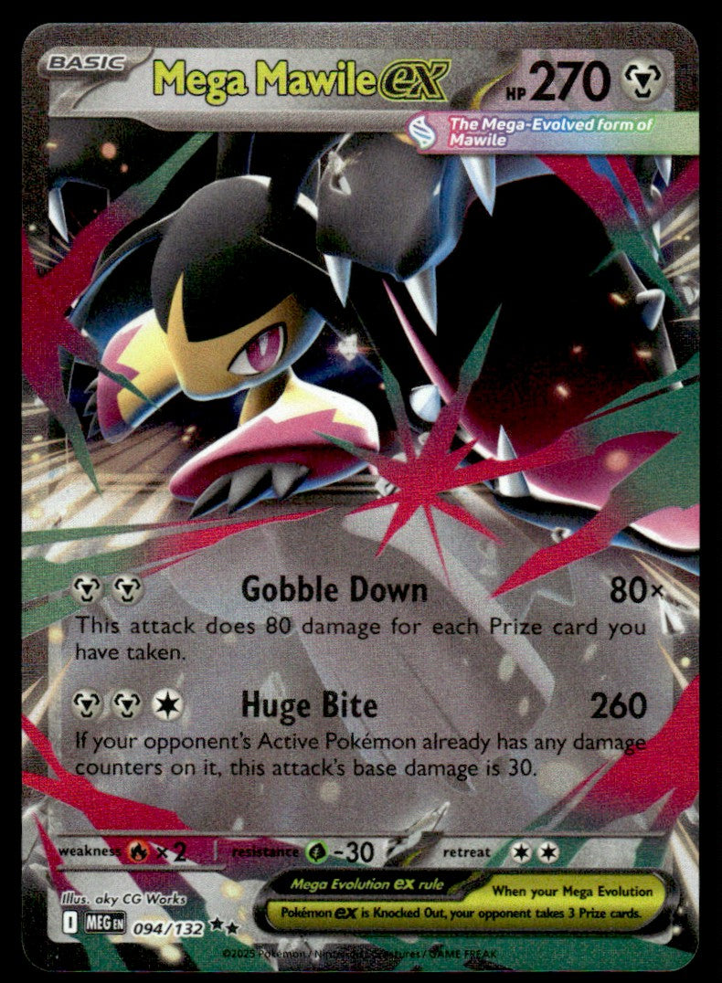 Mega Mawile ex 094/132 - Mega Evolution Base Set - Mega Evolution