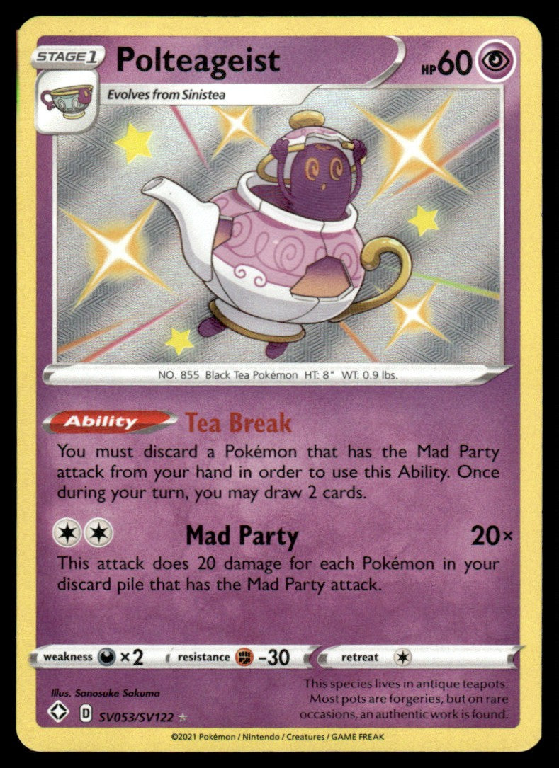 Polteageist SV053/SV122 - Shining Fates - Sword & Shield