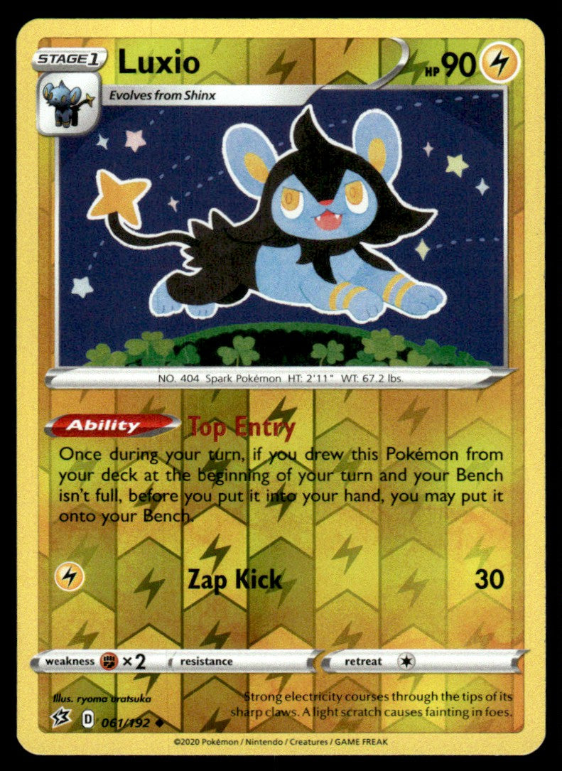Luxio 061/192 Reverse - Rebel Clash - Sword & Shield