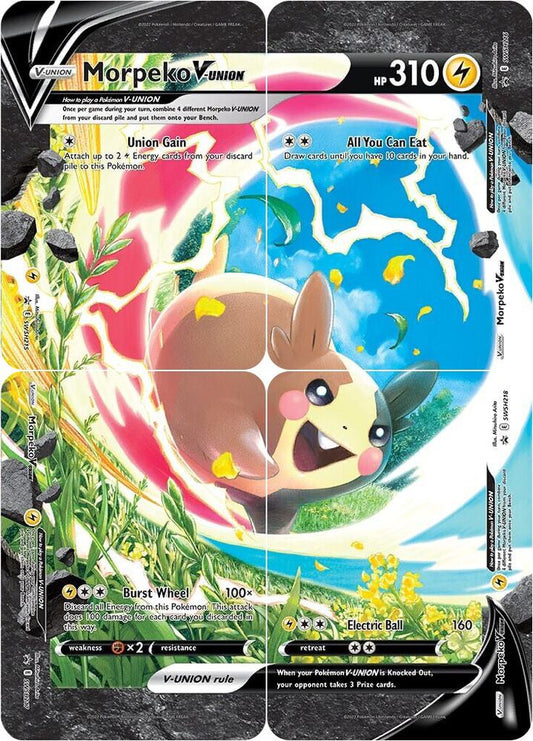 Morpeko V-Union Set SWSH218 - Sword & Shield Promos - Sword & Shield