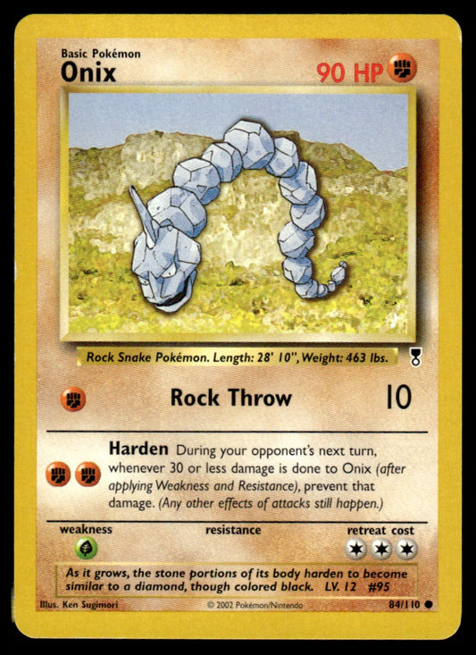 LP Onix 84 No Holo - Legendary Collection
