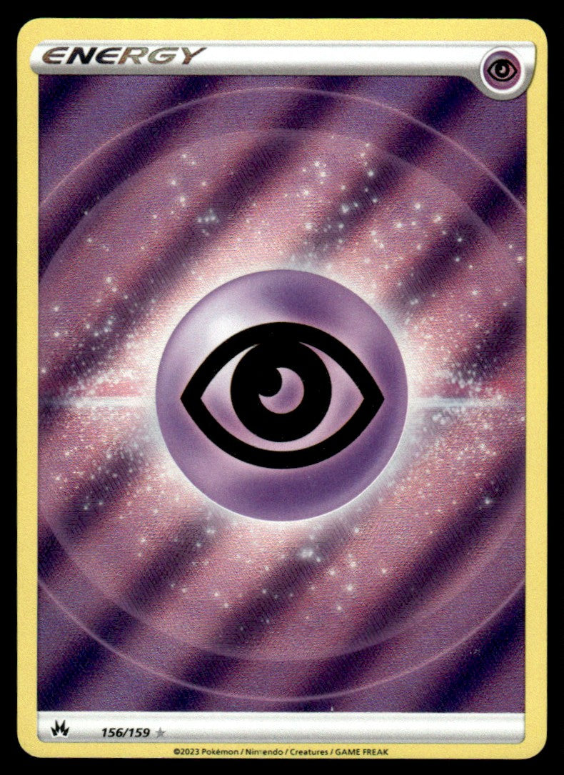 Psychic Energy (Texture Full Art) 156/159 - Crown Zenith - Sword & Shield