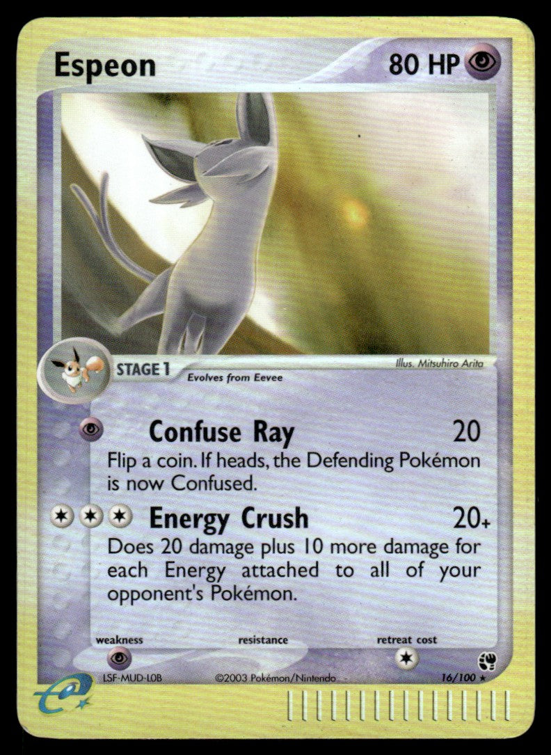 NM - Espeon 16 - Reverse - EX Sandstorm