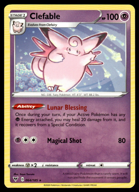 Clefable 064/185 Rare - Vivid Voltage - Sword & Shield