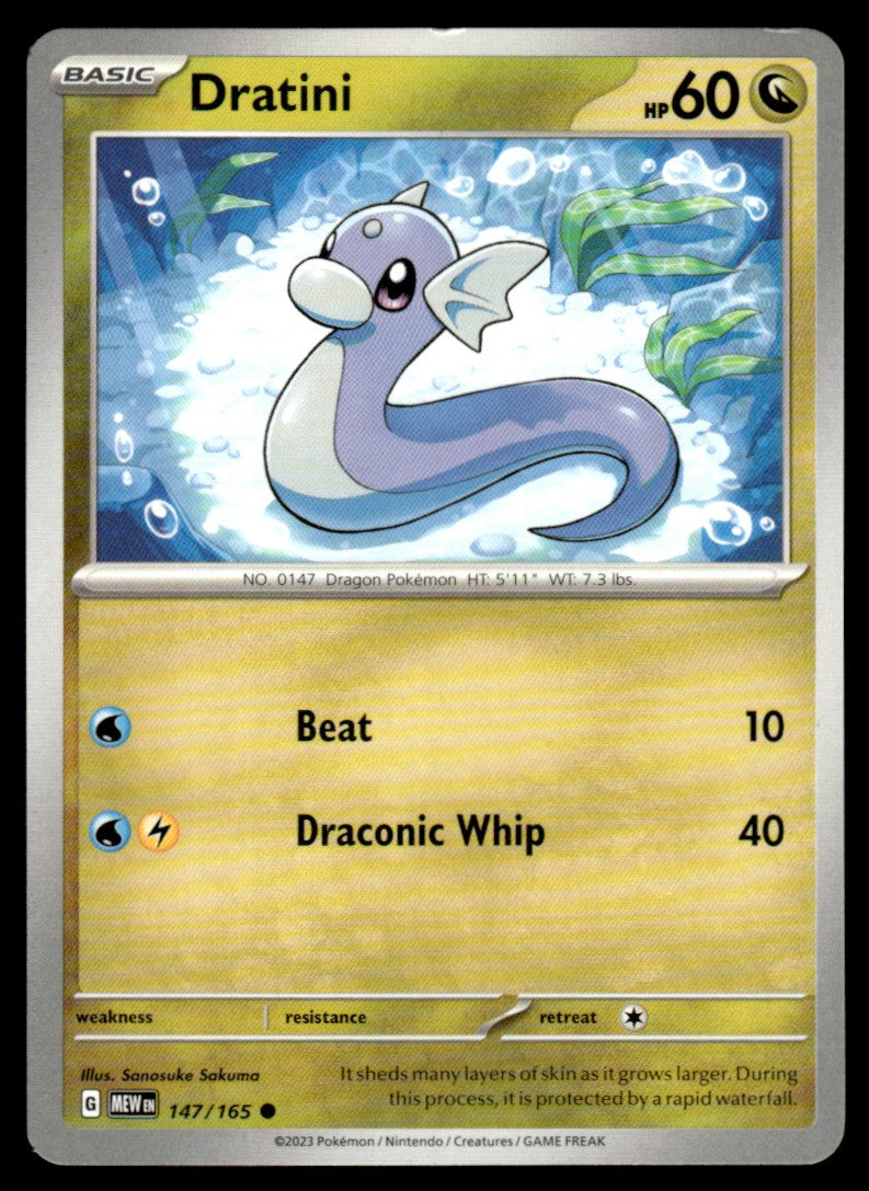 Dratini 147/165 Comun - Scarlet & Violet - 151 - Scarlet & Violet