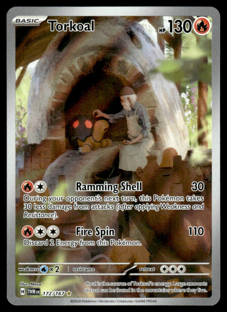 Torkoal 172/167 - Twilight Masquerade - Scarlet & Violet