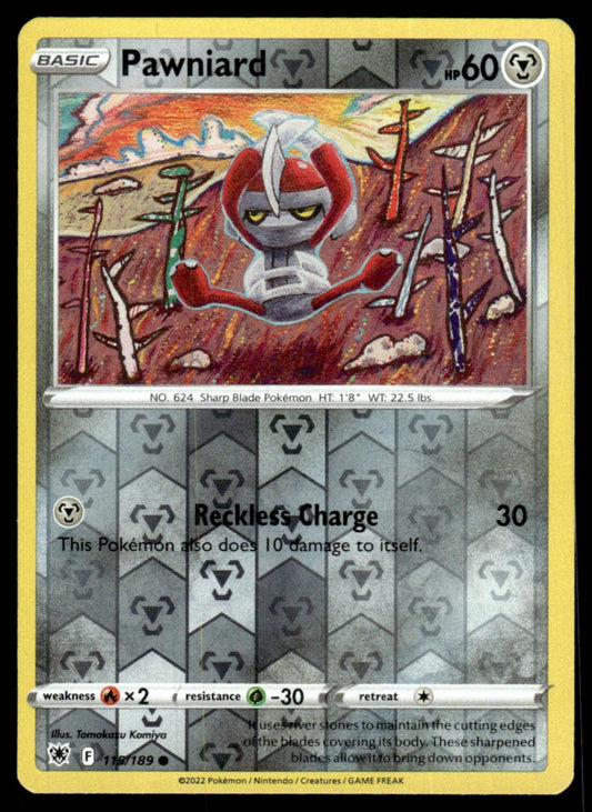 Pawniard 115/189 Reverse - Astral Radiance - Sword & Shield