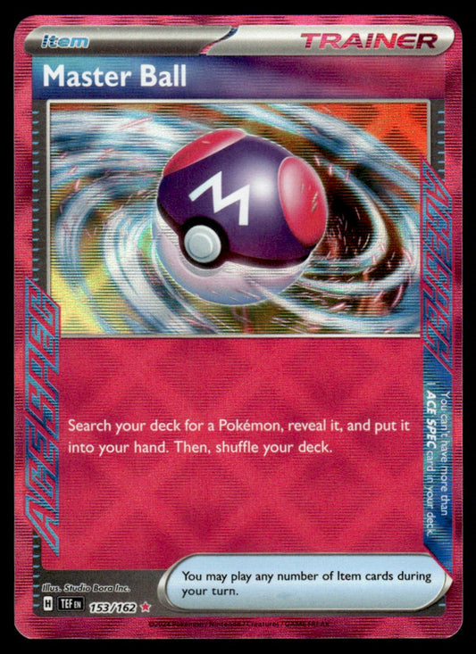 Master Ball 153/162 - Temporal Forces - Scarlet & Violet