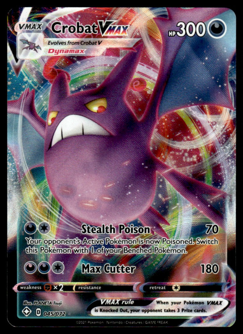 Crobat VMAX 045/072 - Shining Fates - Sword & Shield