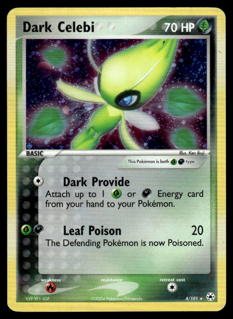 LP - Dark Celebi 4 - Holo - Hidden Legends