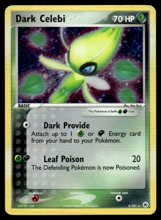 LP - Dark Celebi 4 - Holo - Hidden Legends
