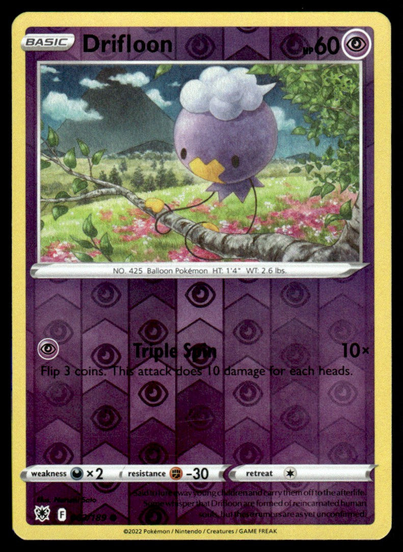 Drifloon 063/189 Reverse - Astral Radiance - Sword & Shield
