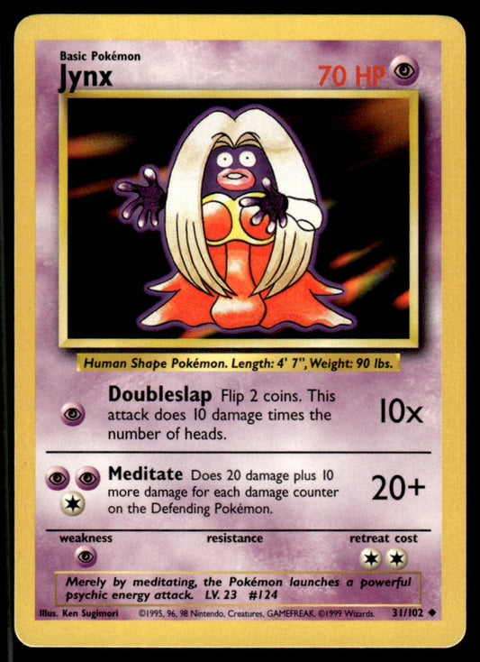 LP Jynx 31 No Holo - Base Set
