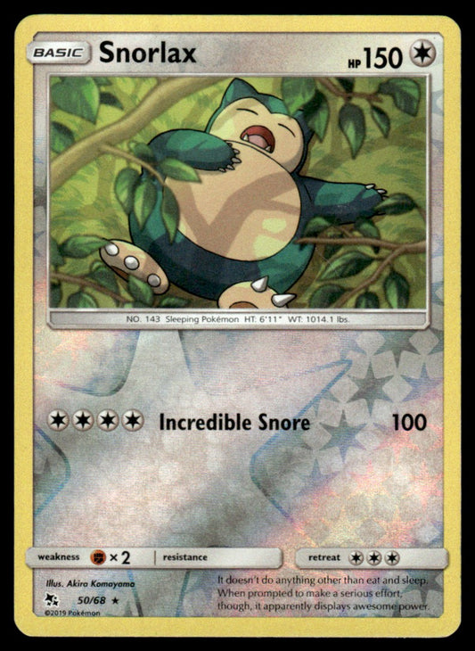 NM - Snorlax 50 - Reverse - Hidden Fates
