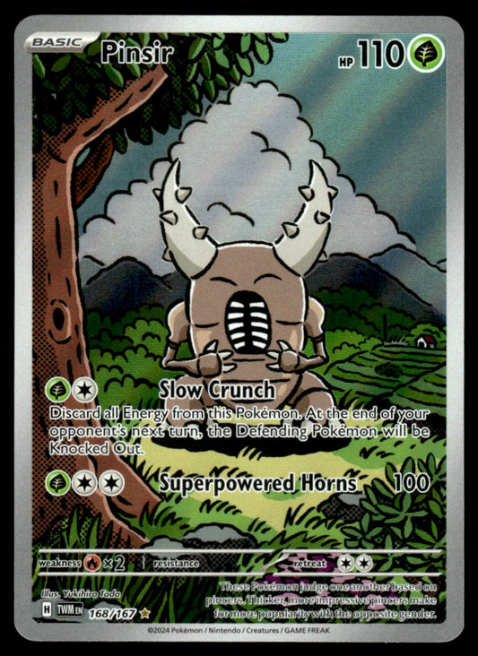 Pinsir 168/167 - Twilight Masquerade - Scarlet & Violet