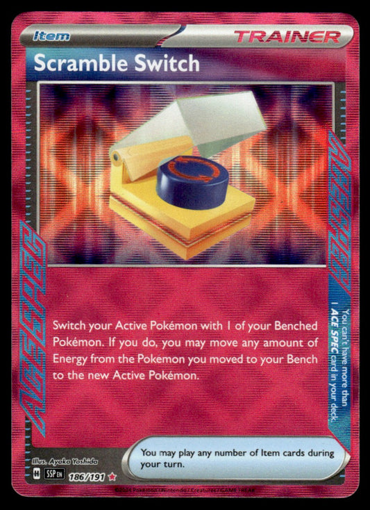 Scramble Switch 186/191 - Surging Sparks - Scarlet & Violet