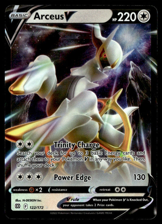 Arceus V 122/172 - Brilliant Stars - Sword & Shield