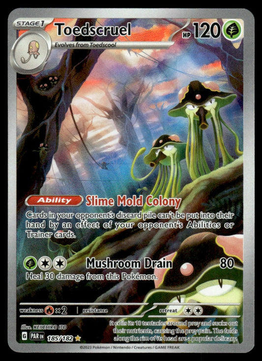Toedscruel 185/182 - Paradox Rift - Scarlet & Violet
