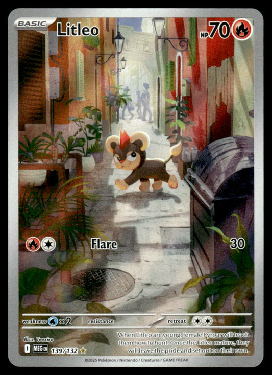 Litleo 139/132 - Mega Evolution Base Set - Mega Evolution