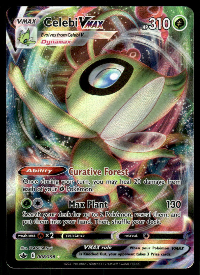 Celebi VMAX 008/198 - Chilling Reign - Sword & Shield