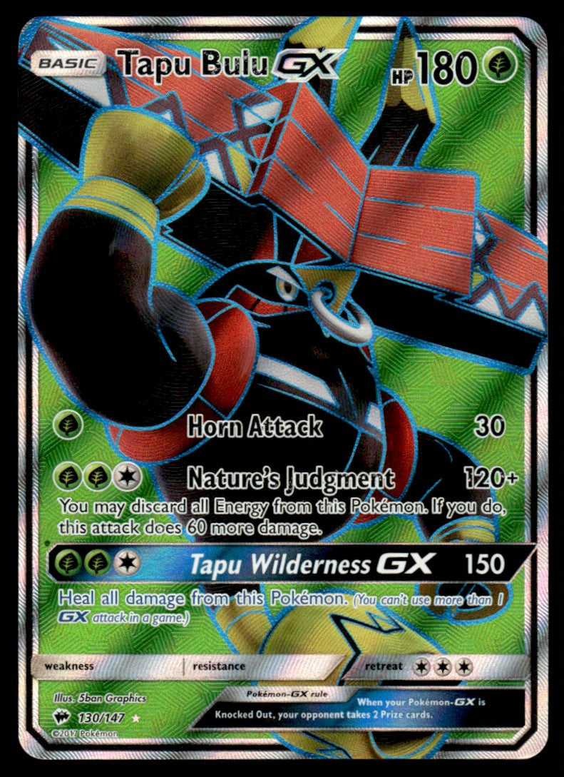 Tapu Bulu-GX - NM - 130 - Burning Shadows