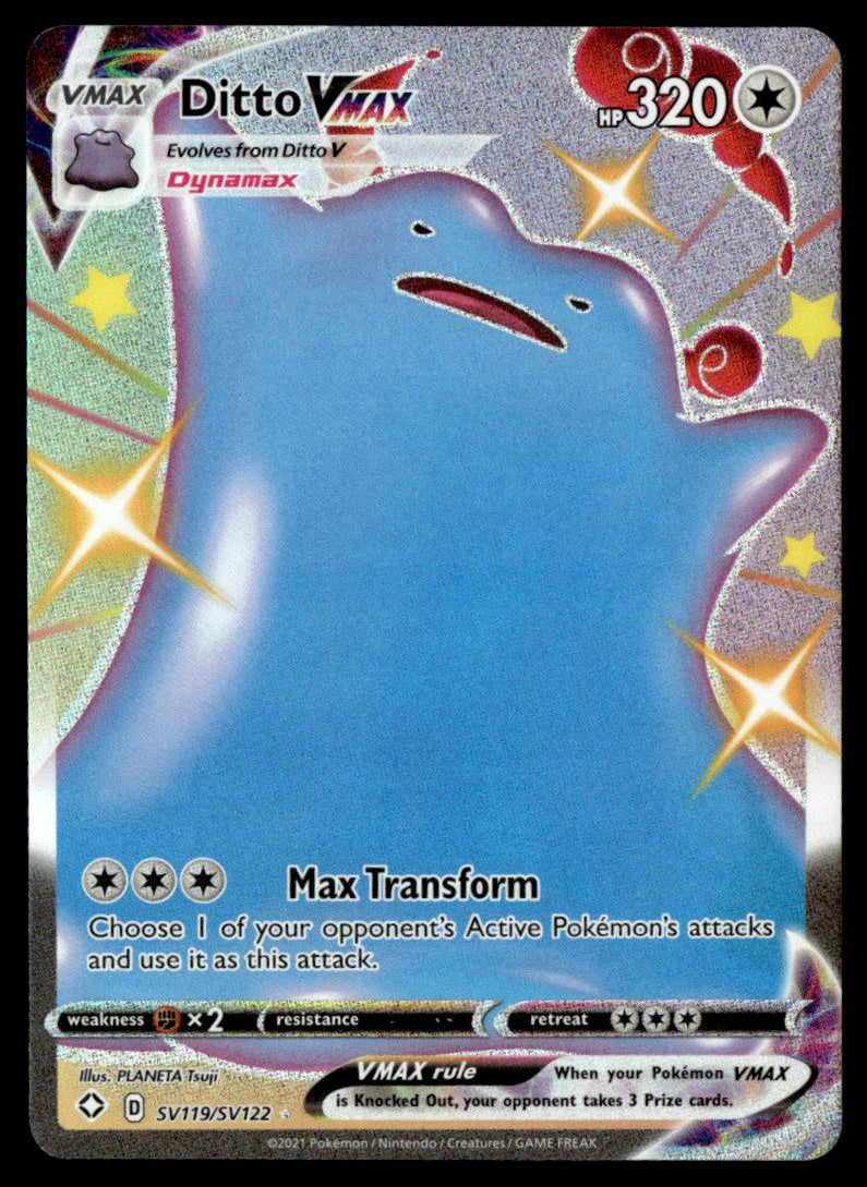 Ditto VMAX SV119/SV122 - Shining Fates - Sword & Shield