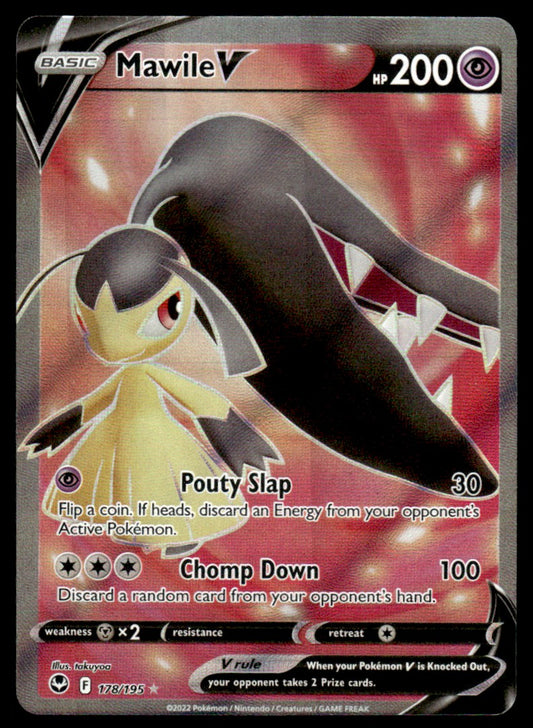 Mawile V 178/195 - Silver Tempest - Sword & Shield