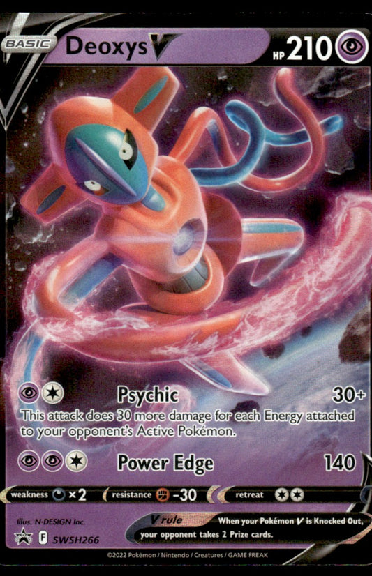 Deoxys V SWSH266 - Sword & Shield Promos - Sword & Shield