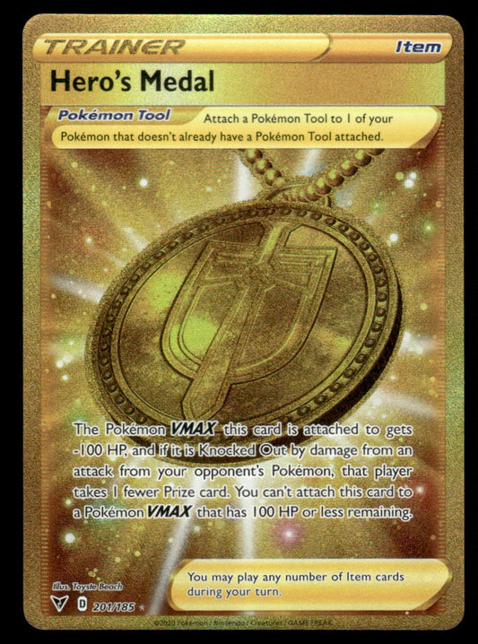 Hero’s Medal 201/185 - Vivid Voltage - Sword & Shield