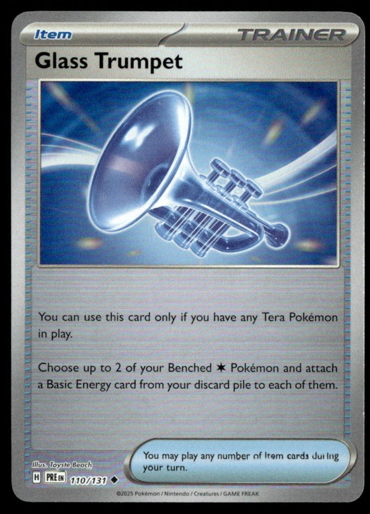 Glass Trumpet (Poke Ball Pattern) 110/131 - Prismatic Evolutions - Scarlet & Violet