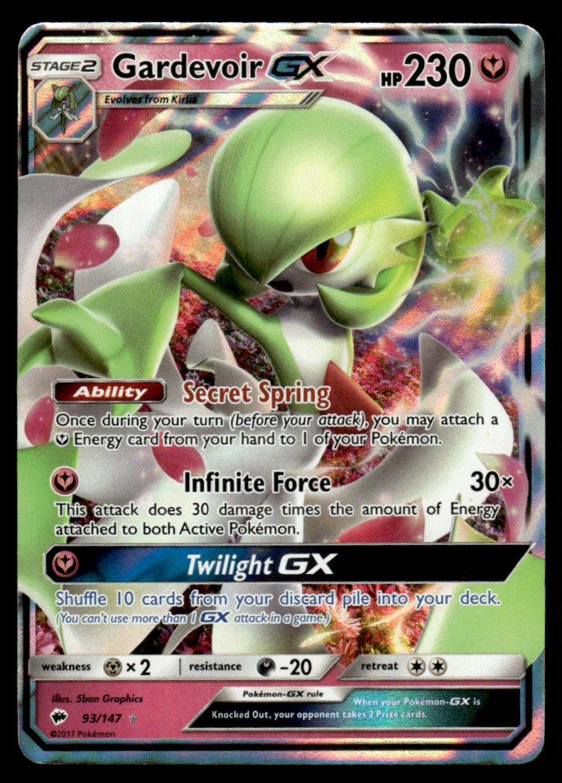 Gardevoir-GX - NM - 93 - Burning Shadows