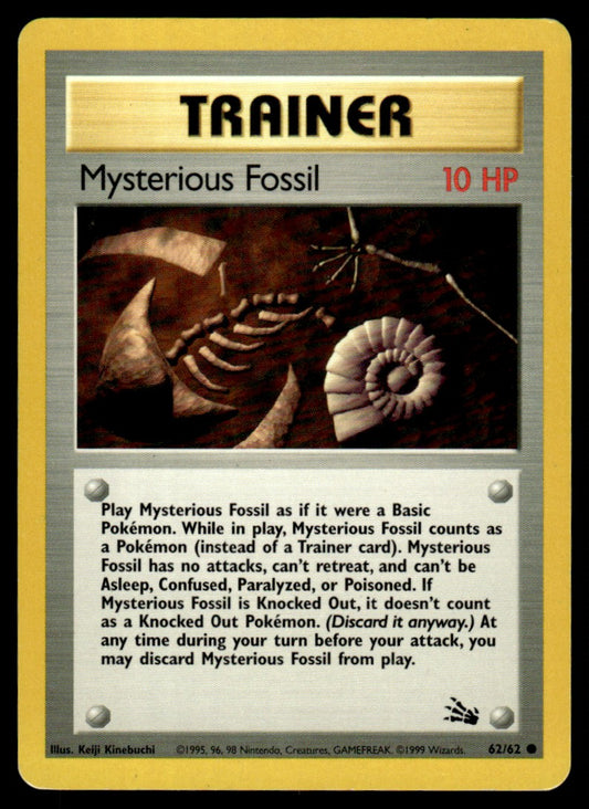 LP Mysterious Fossil 62 No Holo - Fossil