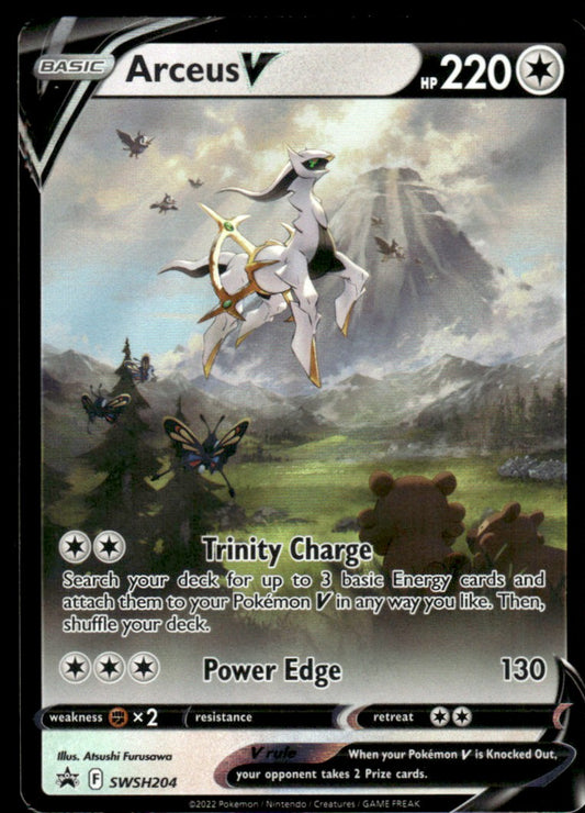 Arceus V SWSH204/PRSS - Sword & Shield Promos - Sword & Shield